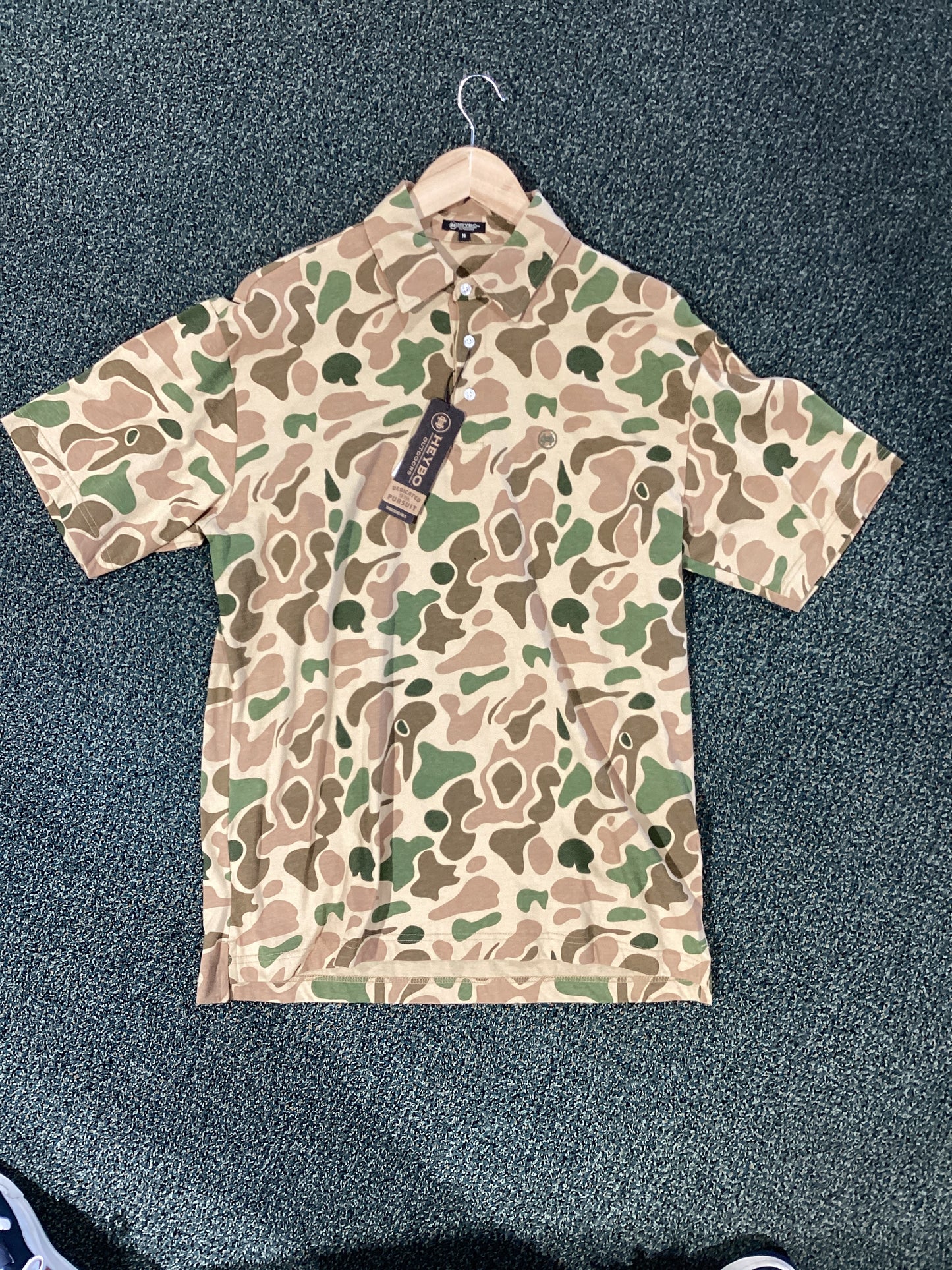 HEYBO outfitters-Tradition Camo Polo