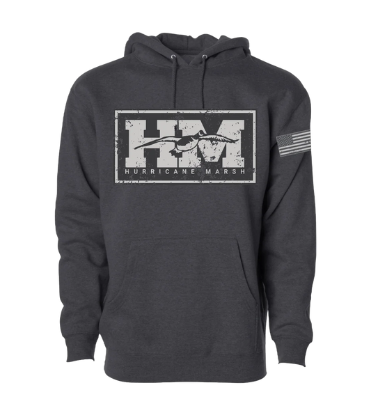 ALL AMERICAN HONKER HOODIE-Black