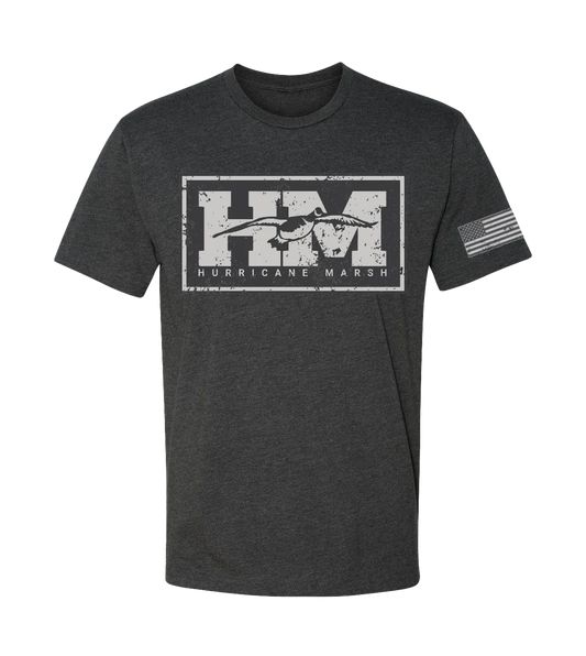 All American Honker Short Sleeve-Gray