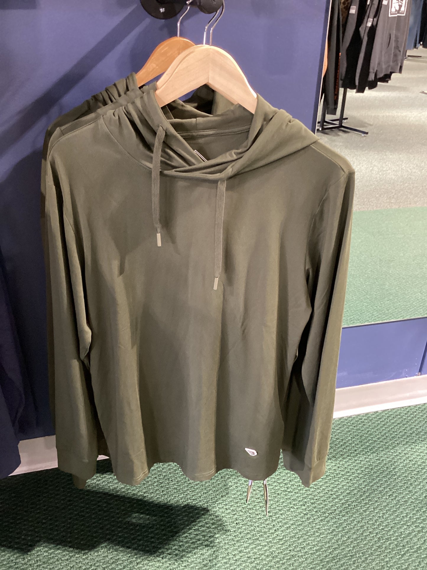 Performance Hoodie - Mallard Green