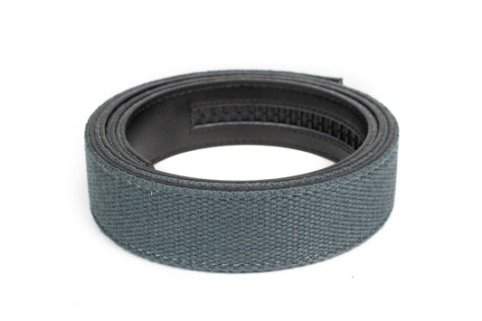 Steel (Dark Grey) Canvas belt Strap