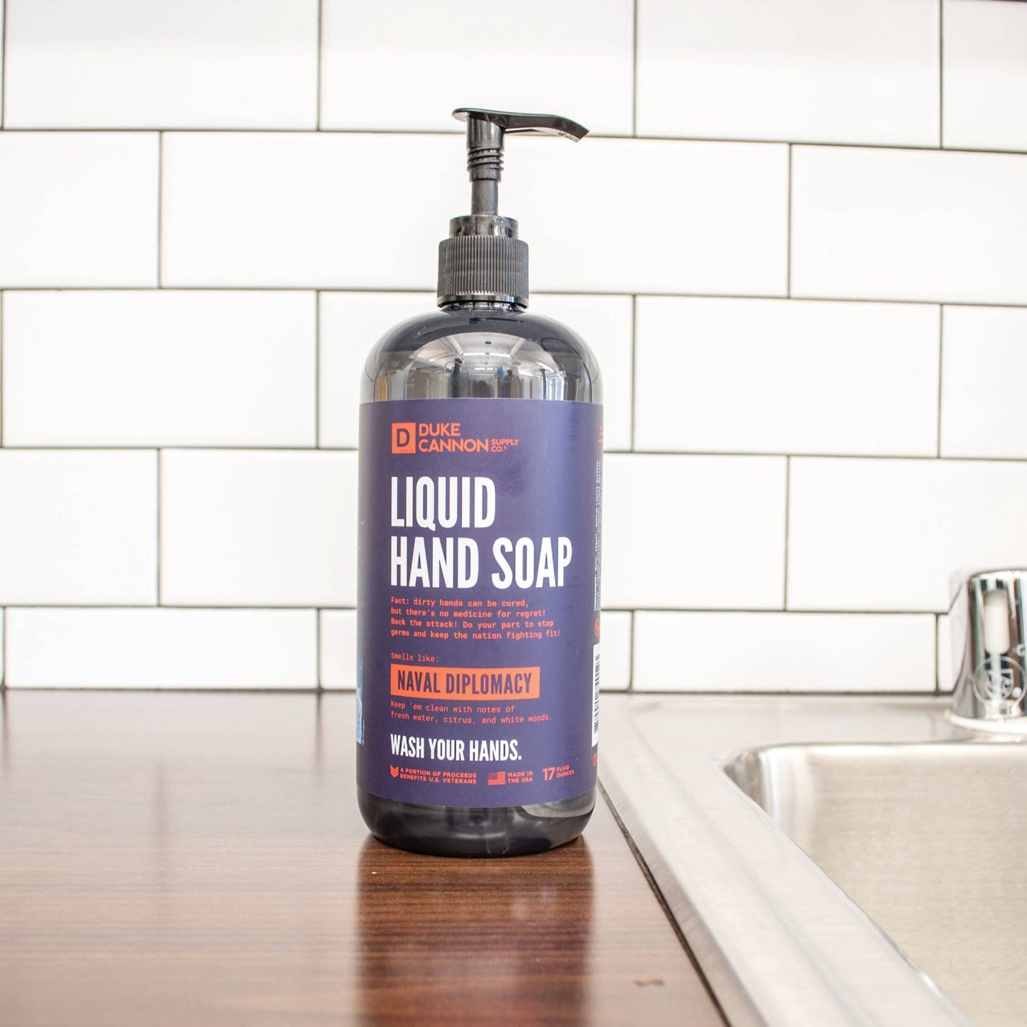 Duke Cannon - Liquid Hand Soap - Naval Diplomacy